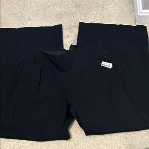 Old Navy Classic Black Trousers wide leg